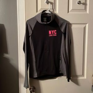 Victoria’s Secret PINK Ultimate Long Sleeve pullover Workout Shirt Size Small
